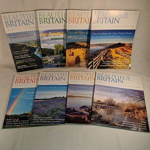 Beautiful Britain Lot 8 Magazines 2006 2007 Vol. 1 No. 1 to Vol. 2 No. 4 Travel